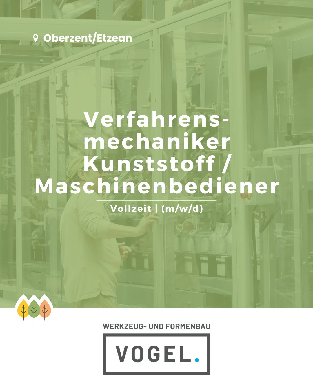 Verfahrensmechaniker Kunststoff / Maschinenbediener
