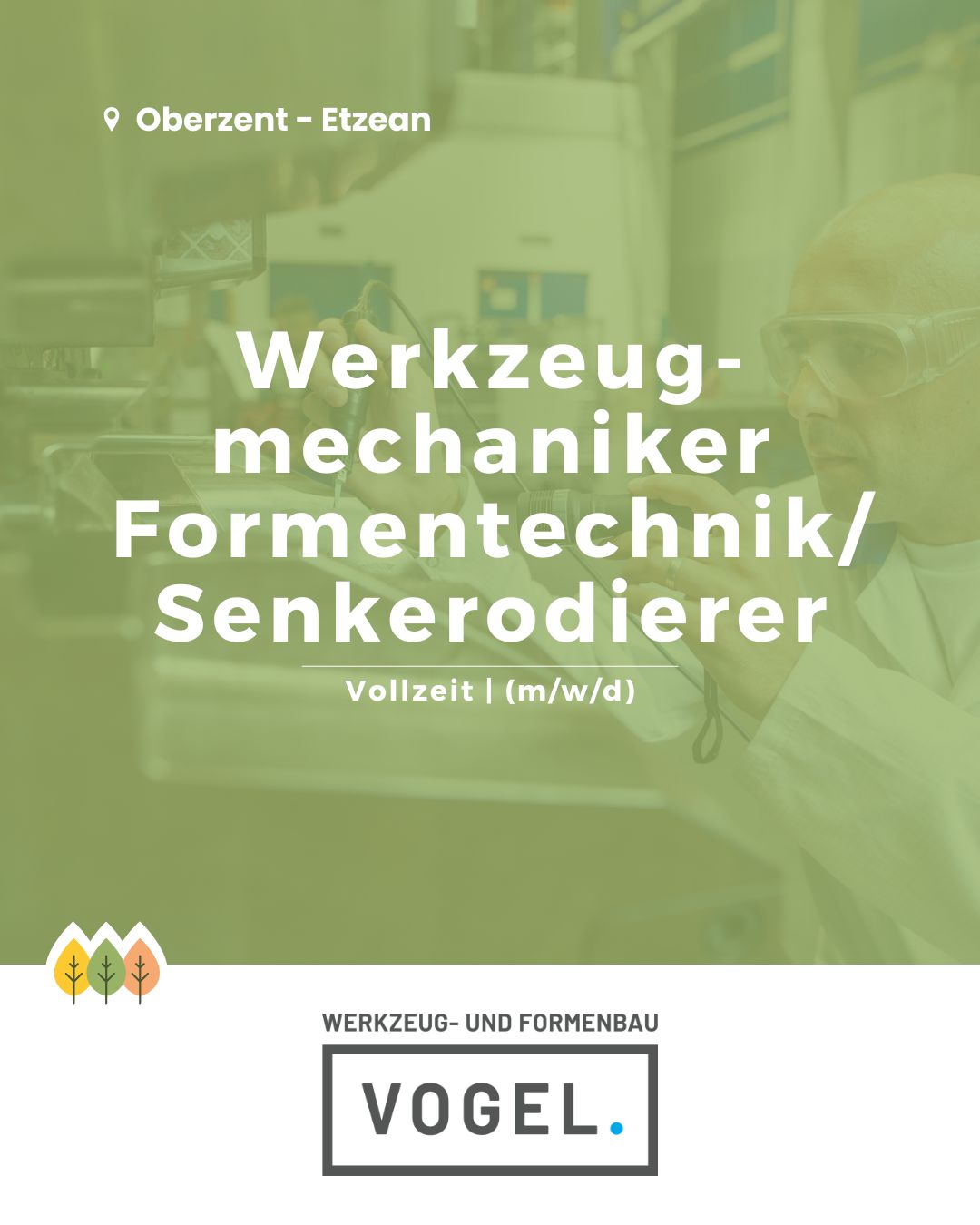Werkzeugmechaniker Formentechnik / Senkerodierer