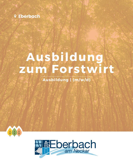Ausbildung  zum Forstwirt