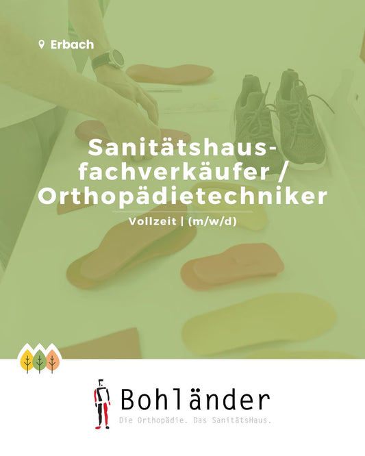 Sanitätshausfachverkäufer / Orthopädietechniker