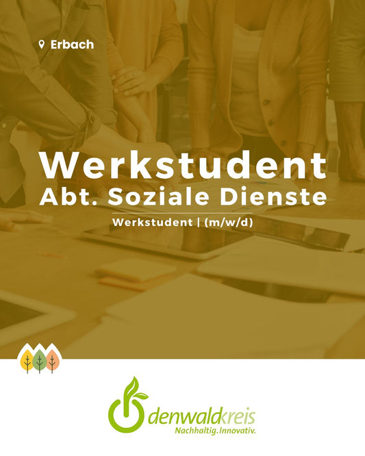 Werkstudent Abt. Soziale Dienste